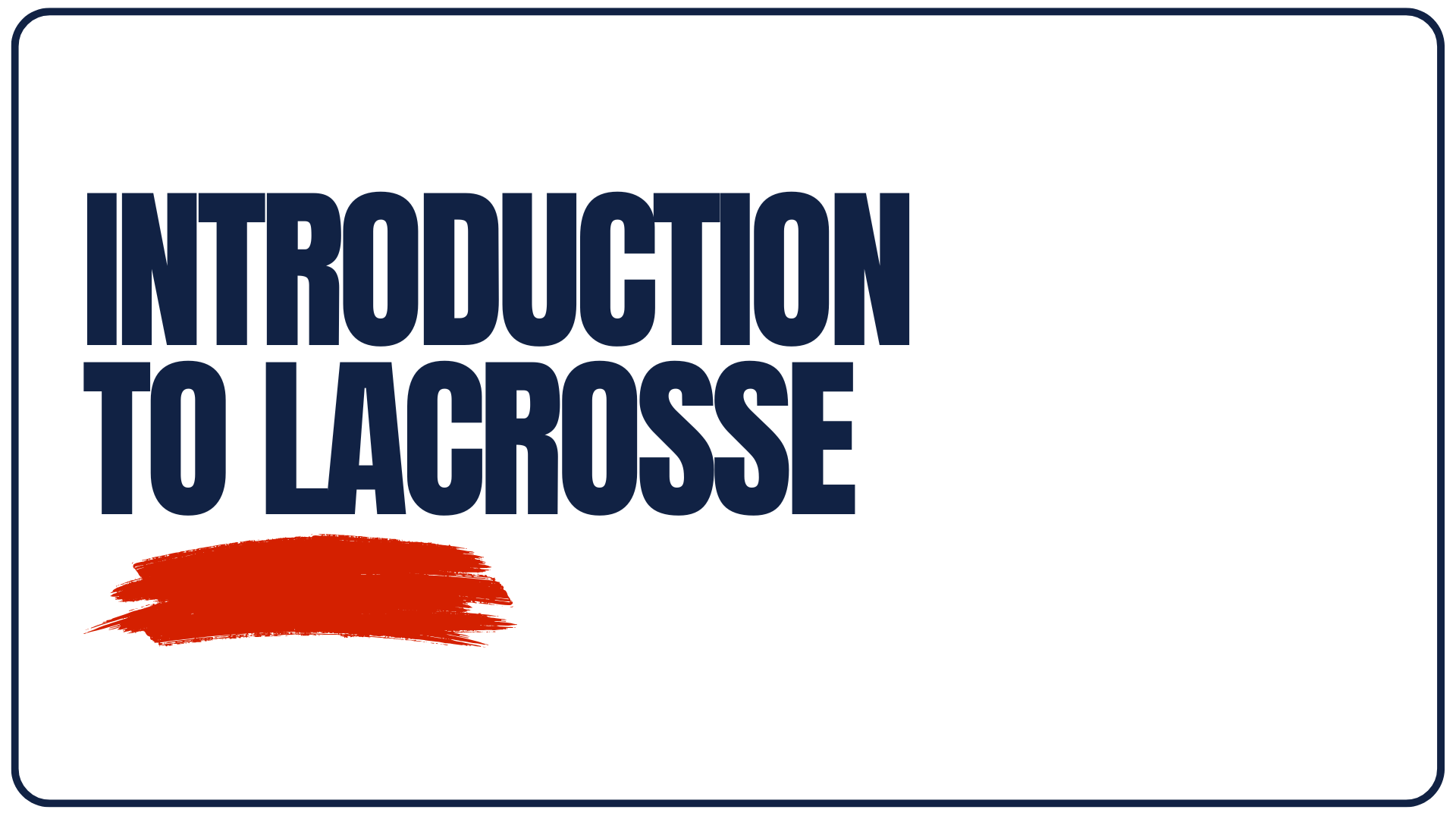 Mindset Performance Lacrosse, TJ Holston